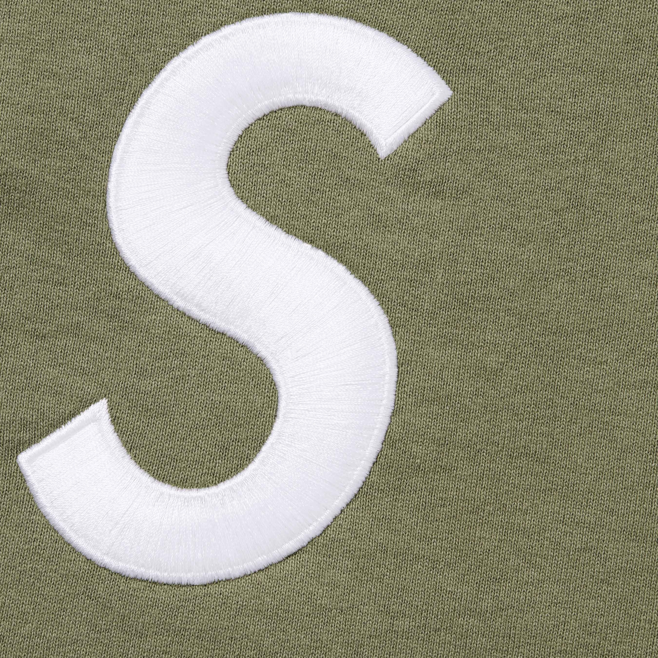 S Logo Zip Up Hooded Sweatshirt view 4